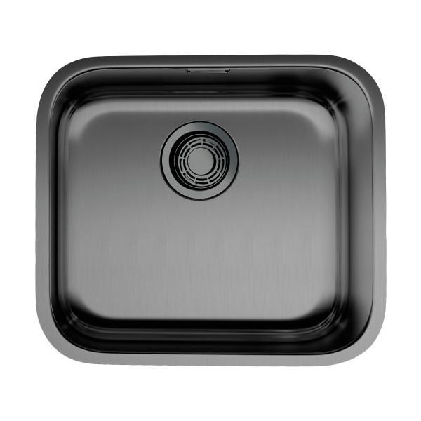 Мойка OMOIKIRI Omi 49-U/I-GM нерж.сталь/вороненая сталь (4993073) (Комплект выпуска арт. 4956483)