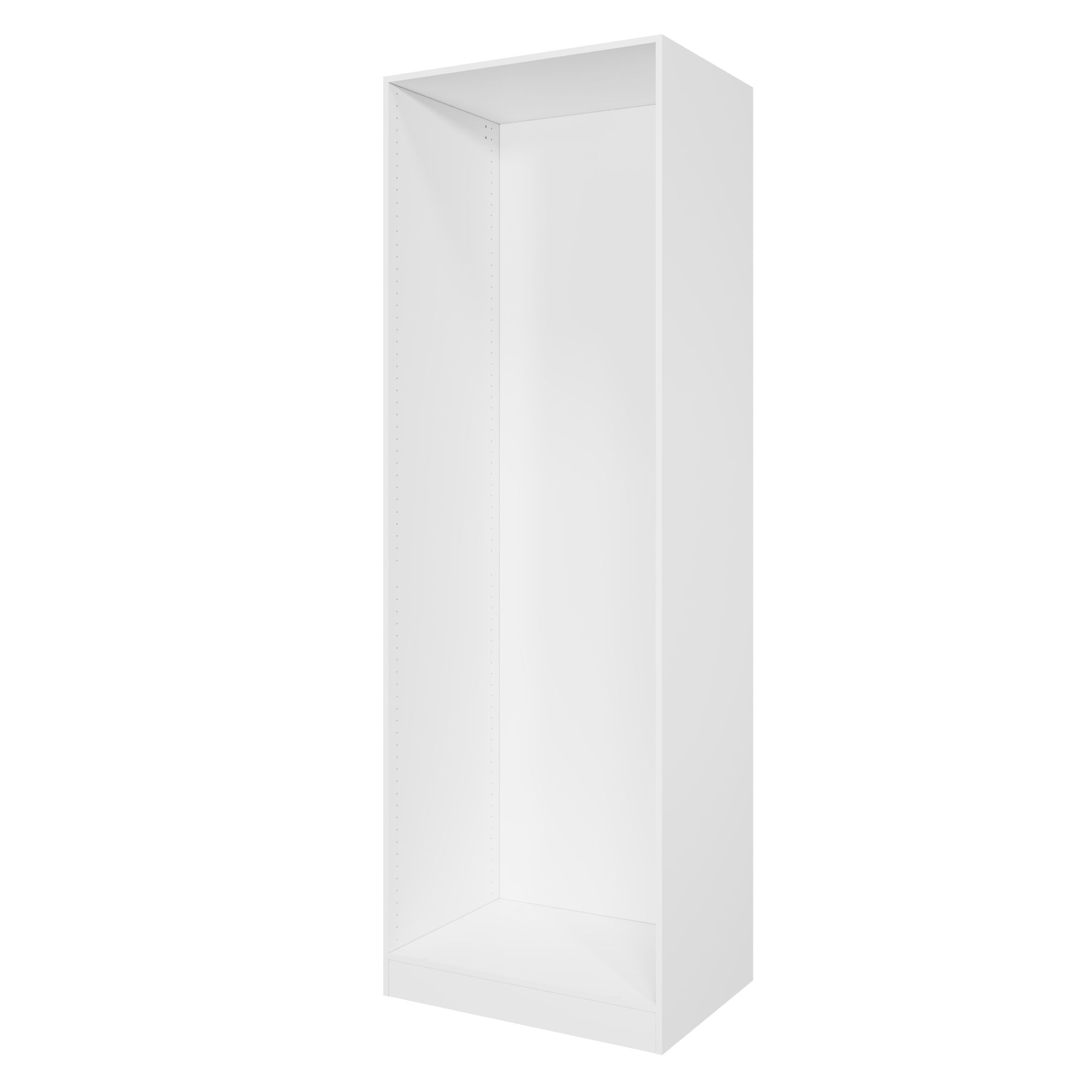 Корпус шкафа шириной 80 см, ЛДСП Белый, 240х80х58