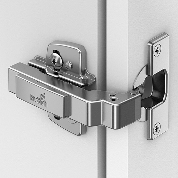 Комплект петель Hettich Intermat  2 шт. для угловых напольных шкафов открывание до 95 гр.