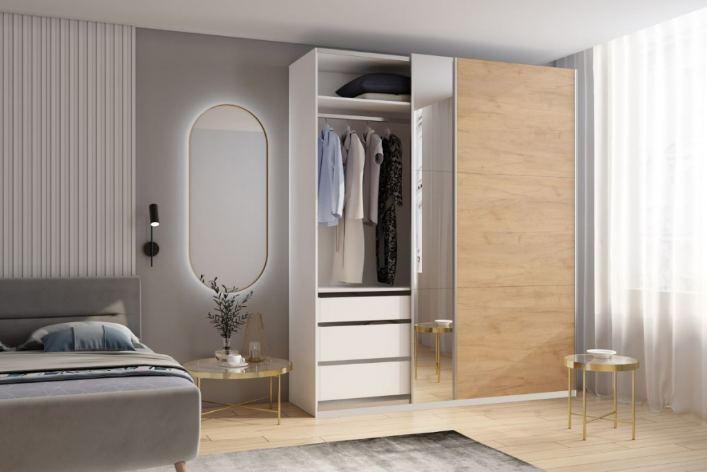 Модульный шкаф-купе Лайт