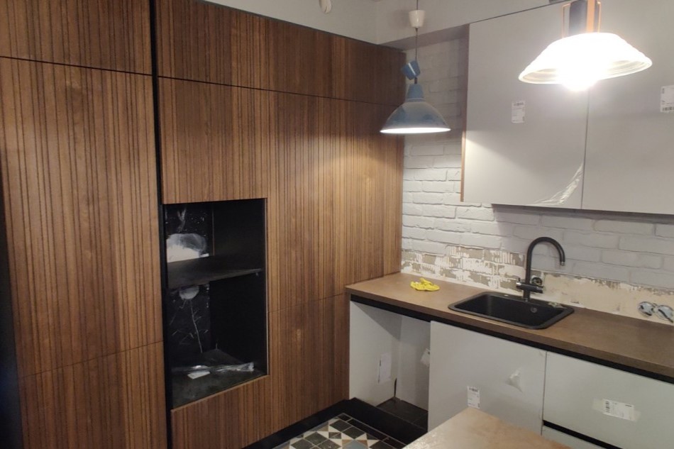 Кухня фото установки