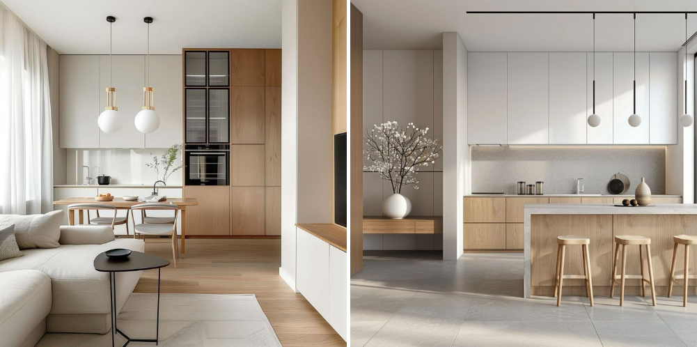 Кухни софт-минимализм