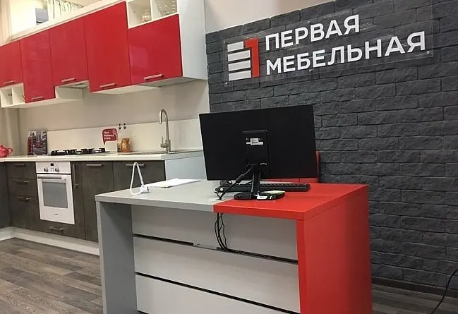Открытие салона Первой мебельной фабрики в Санкт-Петербурге