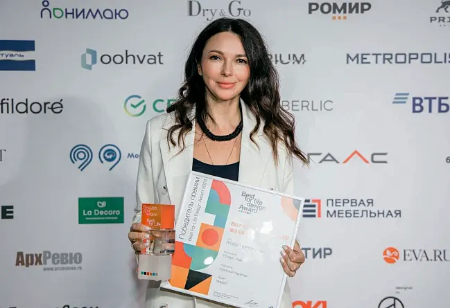 Первая мебельная фабрика удостоена премии Best For Life Design Award за новинку 2024 года