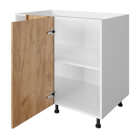 Модуль напольный угловой 72х90х53,5 см ЛАЙТ Дуб золотой под мойку с одной дверью для кухни