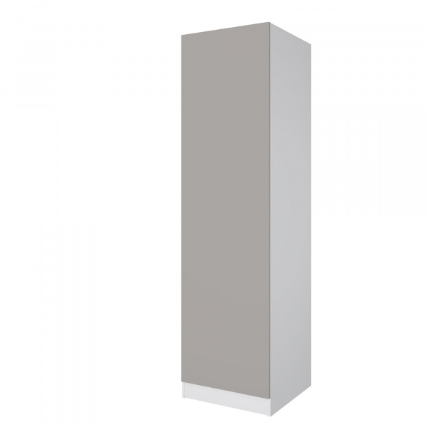 Дверь 210х60 для распашного шкафа шириной 60 см, ЛДСП цвет Шиншилла серая