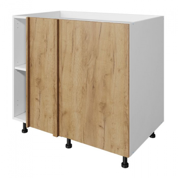 Модуль напольный угловой 72х90х53,5 см ЛАЙТ Дуб золотой с одной дверью для кухни