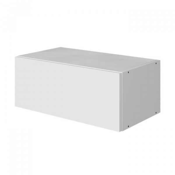 Модуль антресоли на пенал 24х60х56 см ЛАЙТ Белый перламутр с одной дверью открывающиеся наверх для кухни