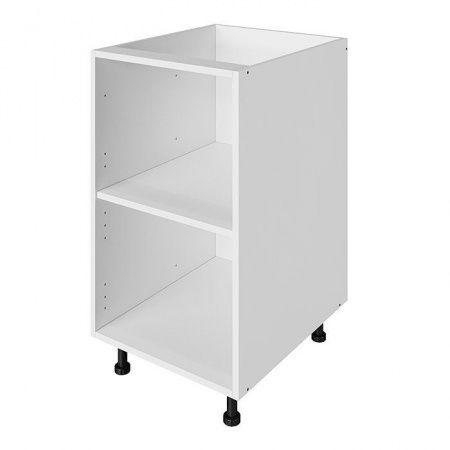 Корпус напольного шкафа ЛАЙТ под одну дверь ЛДСП белый 72х45х53,5 см