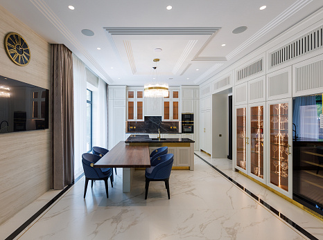 Частные интерьеры:<br>Меблировка загородного дома-68034