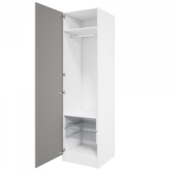 Корпус шкафа шириной 60 см, ЛДСП Белый, 220х60х40