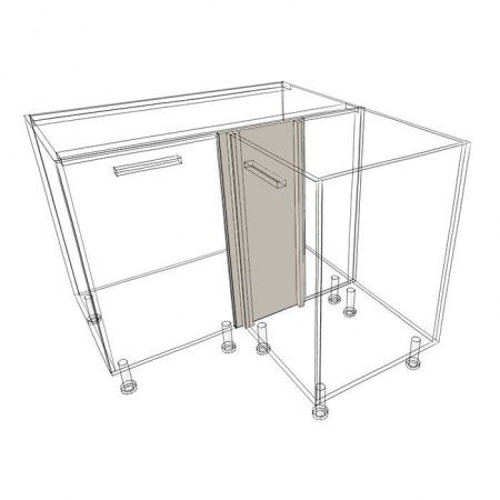 Угловая планка для напольного углового шкафа ЛАЙТ ЛДСП цвет Кашемир