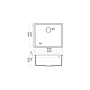 Мойка OMOIKIRI Bosen 54-U-BL Tetogranit/черный