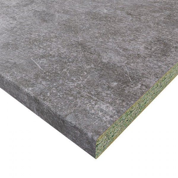 Столешница Руиз 150х60х4 см, HPL-пластик, цвет серый