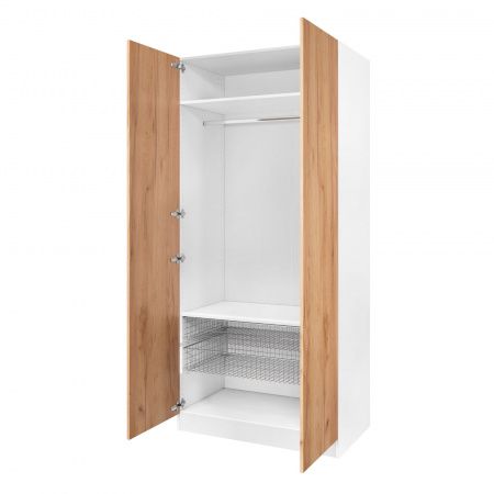 Дверь 210х50 для распашного шкафа шириной 100 см, ЛДСП цвет Дуб золотой