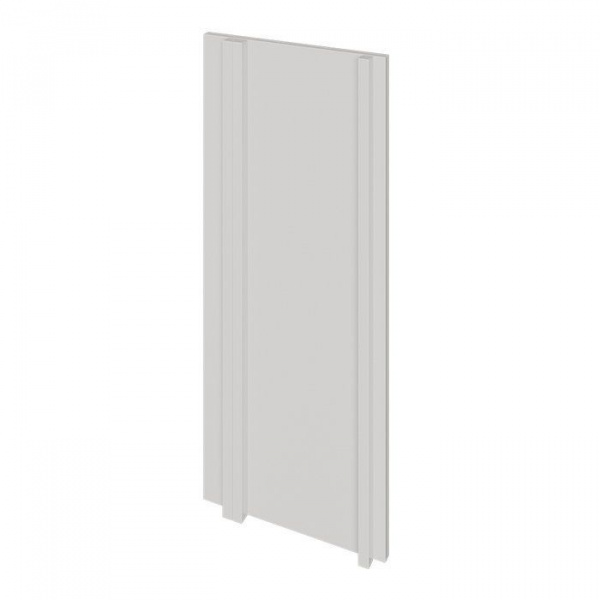 Угловая планка для напольного углового шкафа ЛАЙТ ЛДСП цвет Шиншилла серая 72х30х4 см