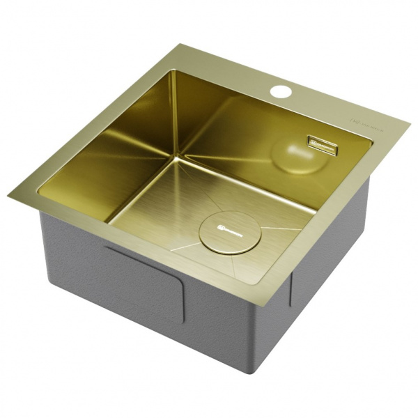 Мойка OMOIKIRI Akisame 46-LG (4973081) (Комплект выпуска арт. 4956473)