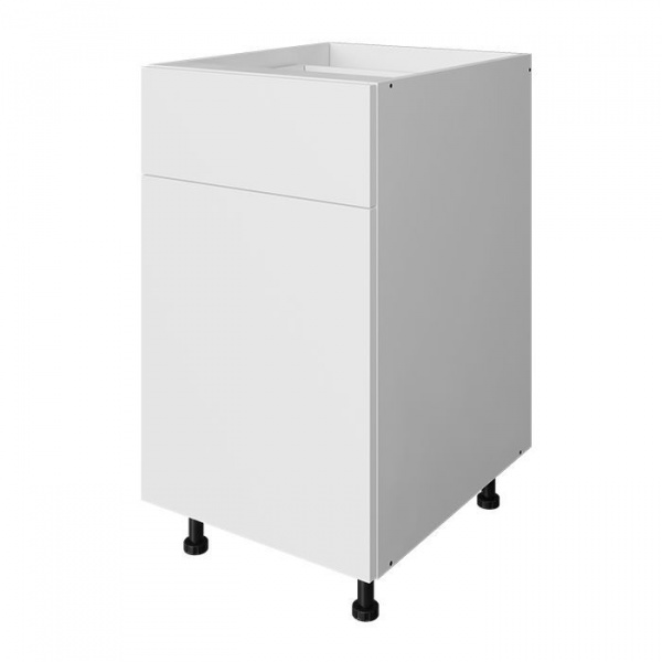 Модуль напольный 72х45х53,5 см ЛАЙТ Белый перламутр с одним ящиком и одной дверью для кухни