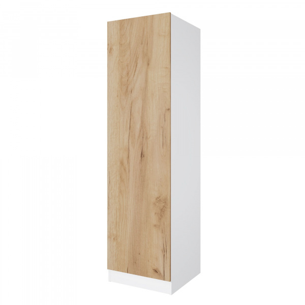 Дверь 210х60 для распашного шкафа шириной 60 см, ЛДСП цвет Дуб золотой