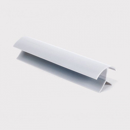 Цоколь для кухни 400х10 см со стыковочными элементами и заглушками цвет Белый матовый