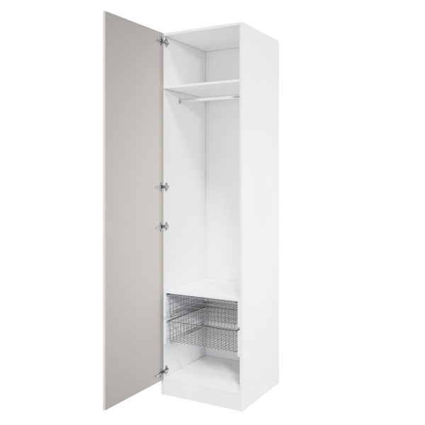 Дверь 230х60 для распашного шкафа шириной 60 см, ЛДСП цвет Кашемир