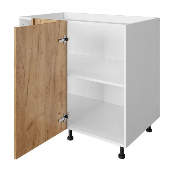 Модуль напольный угловой 72х90х53,5 см ЛАЙТ Дуб золотой с одной дверью для кухни