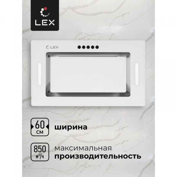 Вытяжка LEX GS BLOC G 600 WHITE (CHTI000360)