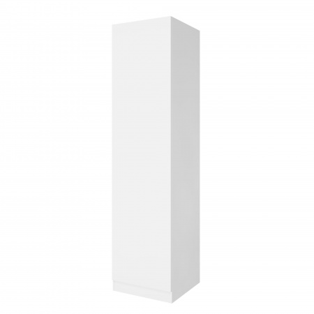 Дверь 230х60 для распашного шкафа шириной 60 см, ЛДСП цвет Белый перламутр