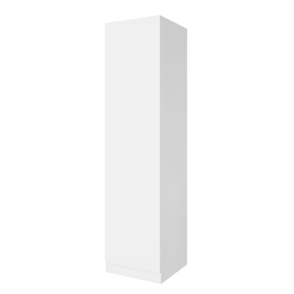 Дверь 230х60 для распашного шкафа шириной 60 см, ЛДСП цвет Белый перламутр