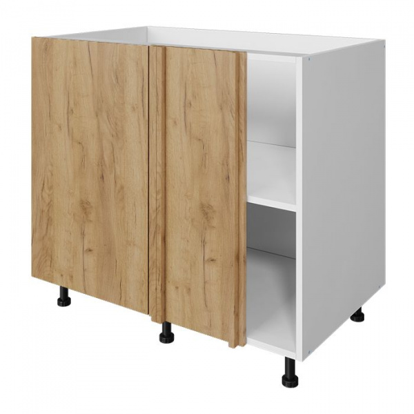 Модуль напольный угловой 72х90х53,5 см ЛАЙТ Дуб золотой с одной дверью для кухни