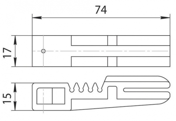 Корзина выдвижная 12х71х50 с доборами, для шкафа шириной 80 см, серебристый металлик