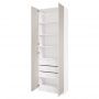 Корпус шкафа шириной 80 см, ЛДСП Белый, 240х80х40