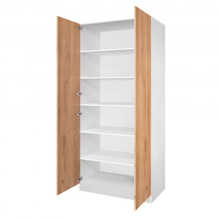 Дверь 210х50 для распашного шкафа шириной 100 см, ЛДСП цвет Дуб золотой