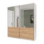 Корпус шкафа шириной 80 см, ЛДСП Белый, 220х80х58