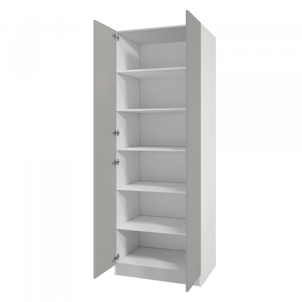 Корпус шкафа шириной 80 см, ЛДСП Белый, 220х80х58