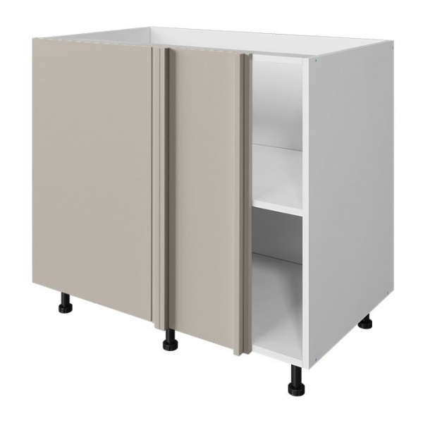 Модуль напольный угловой 72х90х53,5 см ЛАЙТ Кашемир под мойку с одной дверью для кухни