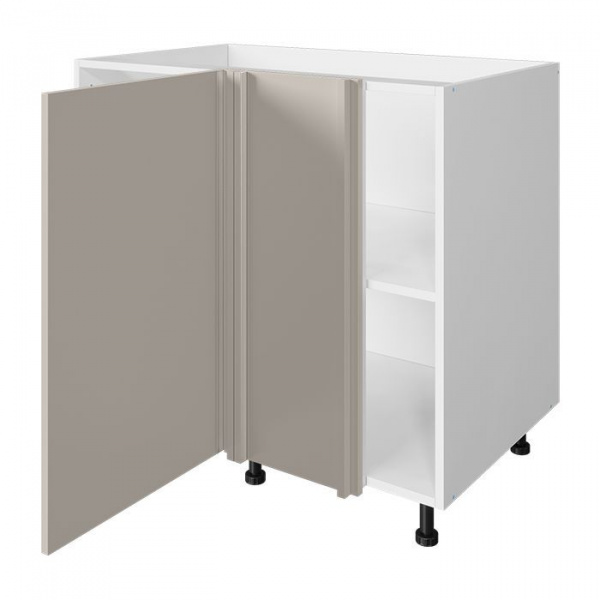 Модуль напольный угловой 72х90х53,5 см ЛАЙТ Кашемир с одной дверью для кухни