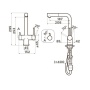 Смеситель Omoikiri Takamatsu-S-GB латунь/графит (4994358)