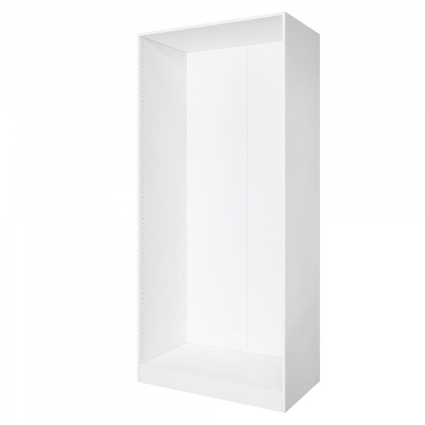 Корпус шкафа шириной 100 см, ЛДСП Белый, 220х100х58