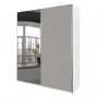Вставка 70,3х90,8 для раздвижной двери высотой 211 см и шириной 90 см, ЛДСП цвет Шиншилла серая