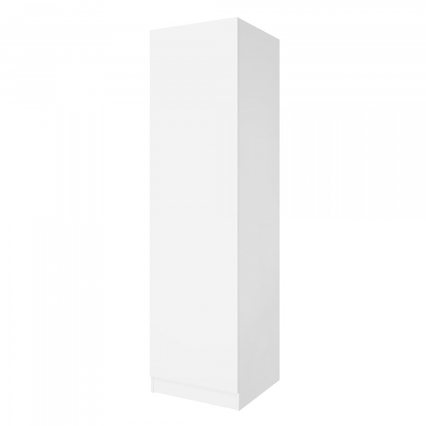 Дверь 210х60 для распашного шкафа шириной 60 см, ЛДСП цвет Белый перламутр