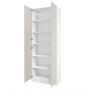 Корпус шкафа шириной 80 см, ЛДСП Белый, 220х80х40