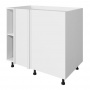 Модуль напольный угловой 72х90х53,5 см ЛАЙТ Белый перламутр с одной дверью для кухни
