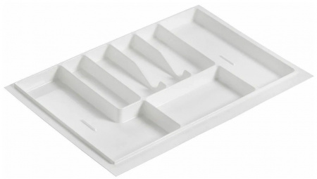 Лоток для столовых приборов 80 см цвет белый