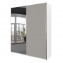 Вставка 70,3х70,8 для раздвижной двери высотой 211 см и шириной 70 см, ЛДСП цвет Шиншилла серая