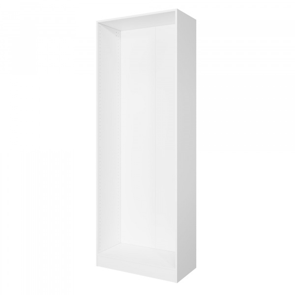 Корпус шкафа шириной 80 см, ЛДСП Белый, 220х80х40