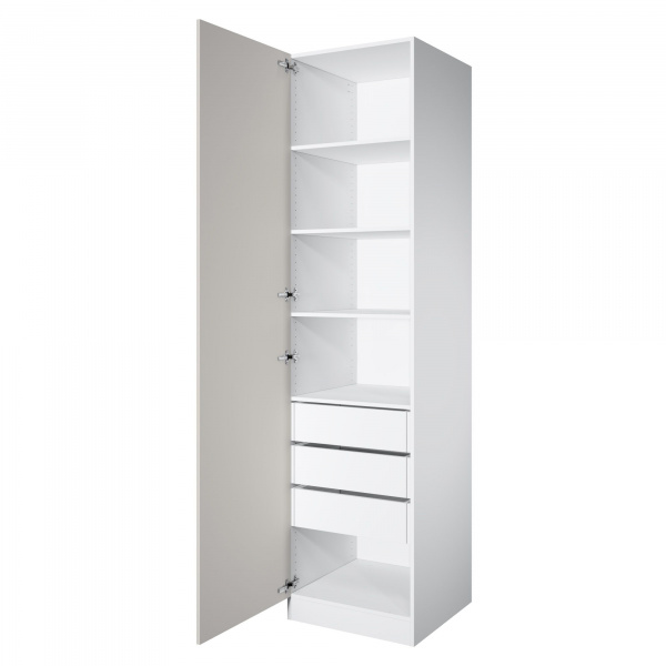 Корпус шкафа шириной 60 см, ЛДСП Белый, 240х60х58