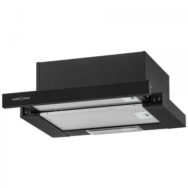 Вытяжка KRONA KAMILLA 450 BLACK  (КА-00001799)