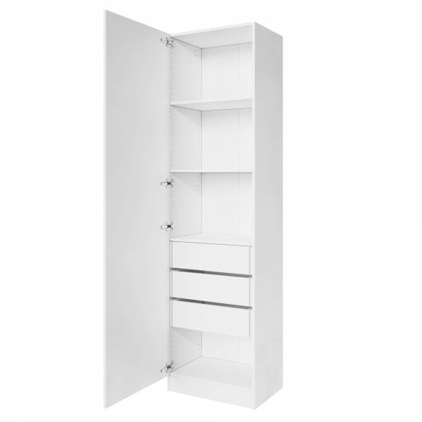 Корпус шкафа шириной 60 см, ЛДСП Белый, 220х60х40