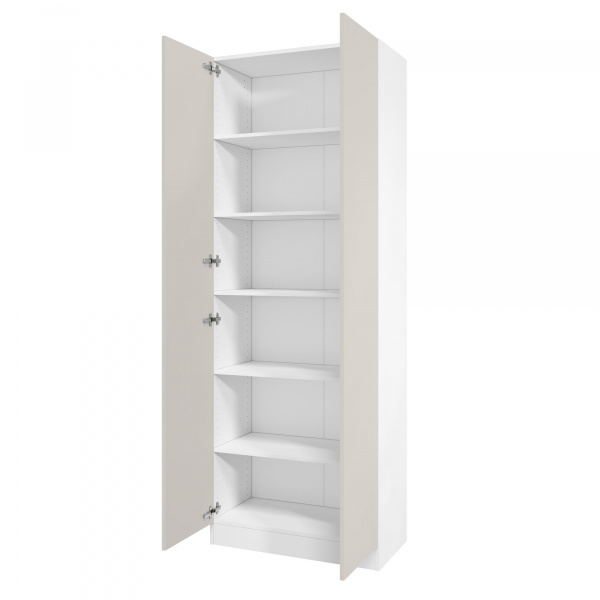 Корпус шкафа шириной 80 см, ЛДСП Белый, 220х80х40